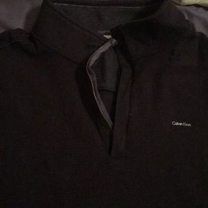 Calvin Klein black pullover. XL.
